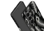 Feathers in Bloom Black — Tough Case for Samsung — Finnaij