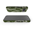Feathers in Bloom Army Green Tough Case for Google Pixel — Finnaij