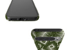 Feathers in Bloom Army Green Tough Case for Google Pixel — Finnaij