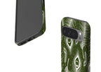 Feathers in Bloom Army Green Tough Case for Google Pixel — Finnaij