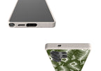 Feathers in Bloom Army Green Bio-degradable Case for Samsung Galaxy — Finnaij