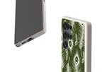 Feathers in Bloom Army Green Bio-degradable Case for Samsung Galaxy — Finnaij