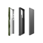 Feathers in Bloom Army Green Tough Case for Samsung Galaxy — Finnaij