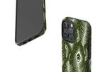 Feathers in Bloom Army Green Tough Case for iPhone — Finnaij