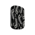 Feathers in Bloom Black — MagSafe CHARGEPOD — Finnaij