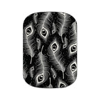 Feathers in Bloom Black — MagSafe CHARGEPOD Shell Only — Finnaij