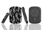 Feathers in Bloom Black MagSafe CHARGEPOD — Finnaij