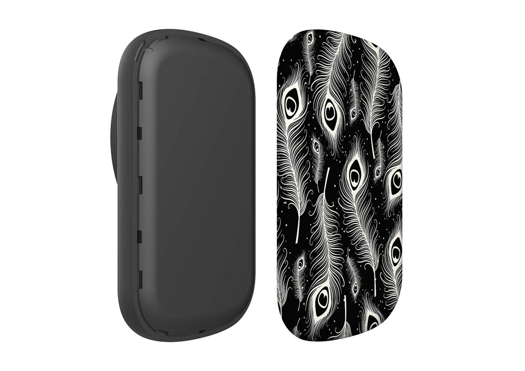 Feathers in Bloom Black MagSafe CHARGEPOD — Finnaij