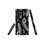 Feathers in Bloom Black Tough Case for Samsung Galaxy — Finnaij
