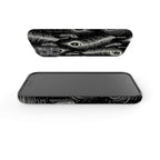 Feathers in Bloom Black Tough Case for iPhone — Finnaij