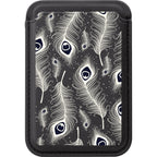 Feathers in Bloom — Magsafe Wallet for Black — Finnaij