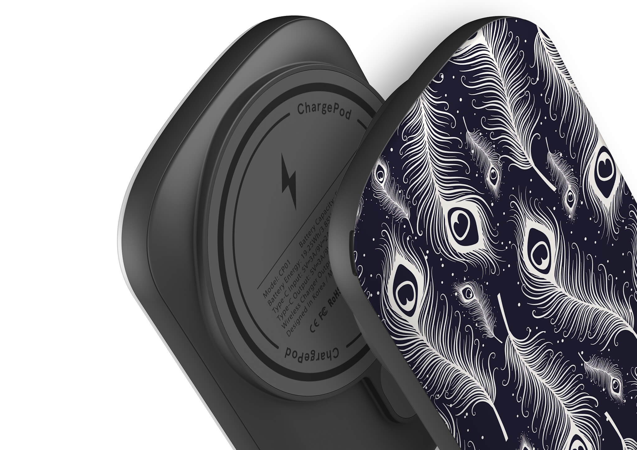 Feathers in Bloom MagSafe CHARGEPOD — Finnaij
