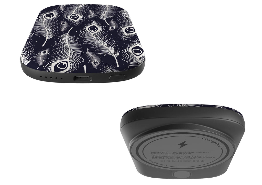 Feathers in Bloom MagSafe CHARGEPOD — Finnaij