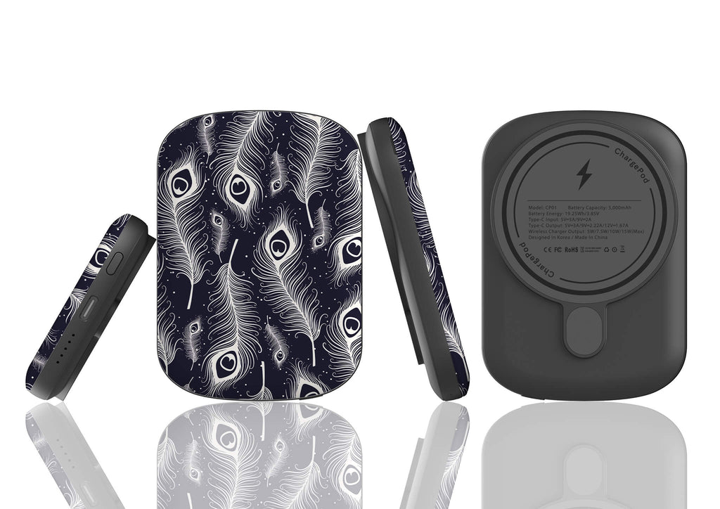 Feathers in Bloom MagSafe CHARGEPOD — Finnaij