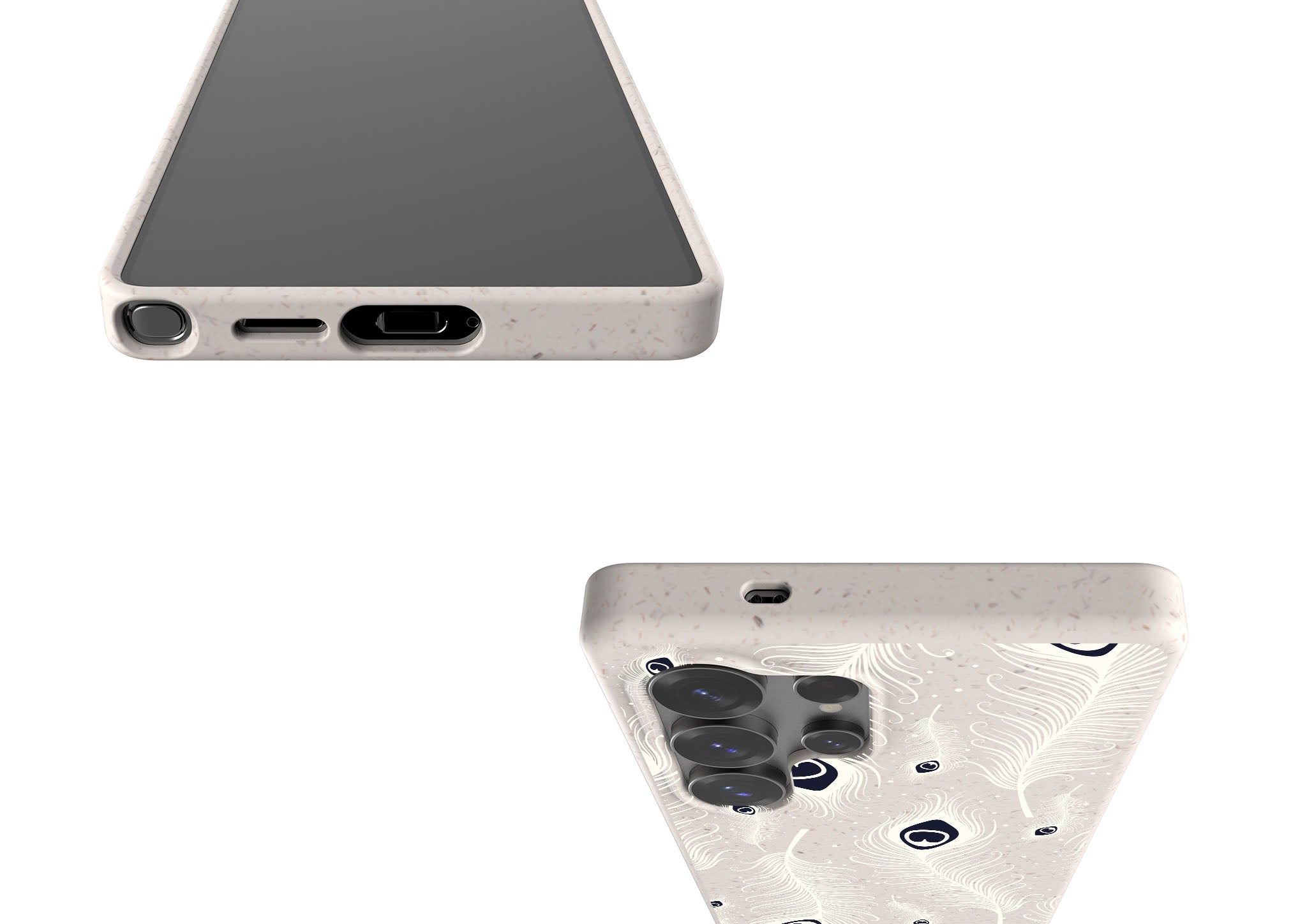 Feathers in Bloom Natural Bio-degradable Case for Samsung Galaxy — Finnaij