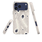Feathers in Bloom Natural — iPhone Bio-degradable Case — Three Quarter — Finnaij