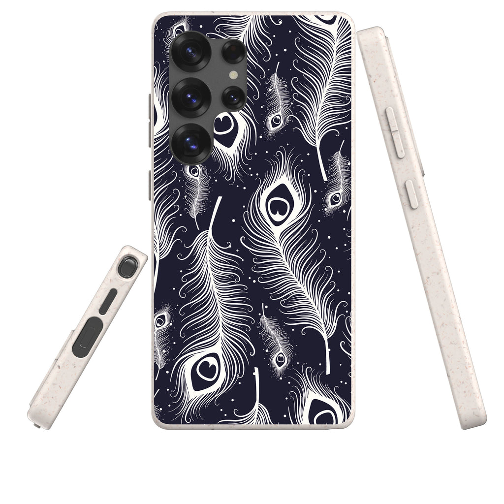 Feathers in Bloom Bio-degradable Case for Samsung Galaxy — Finnaij