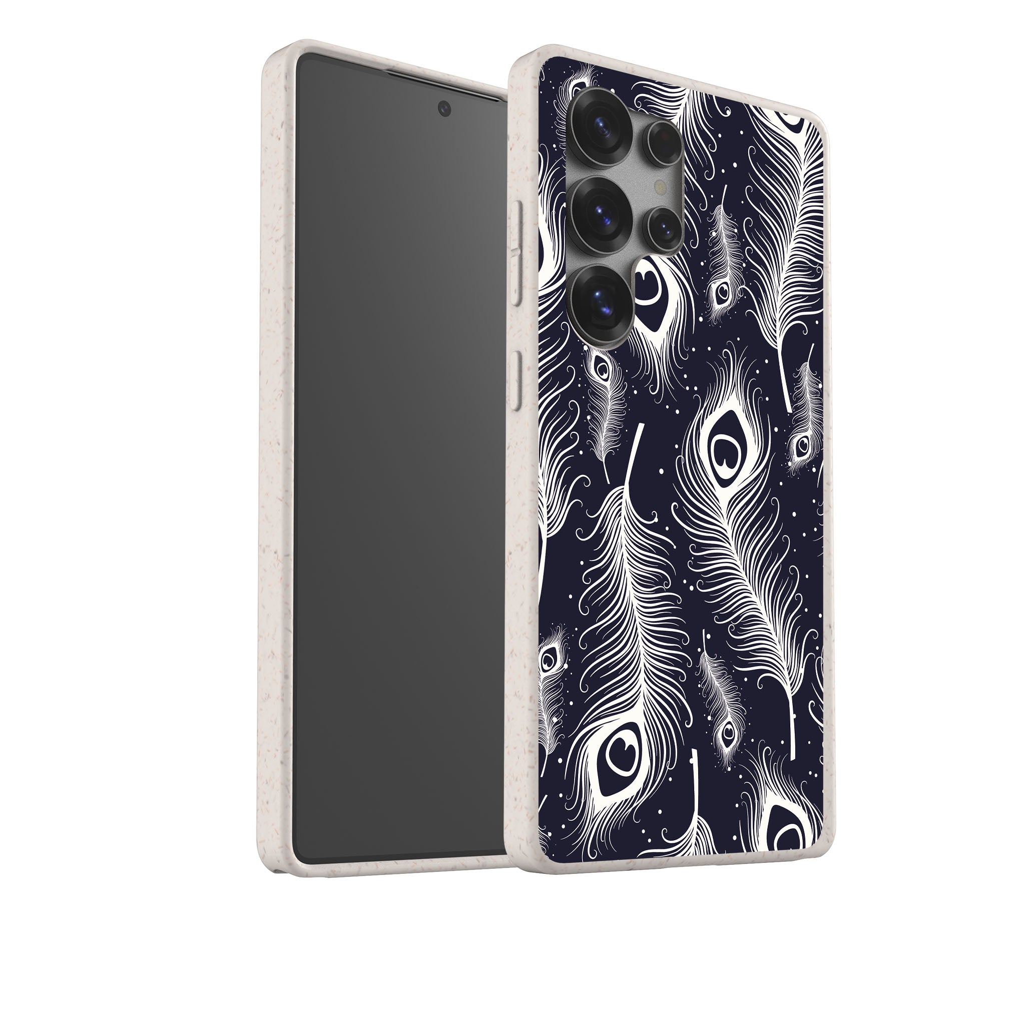 Feathers in Bloom Bio-degradable Case for Samsung Galaxy — Finnaij