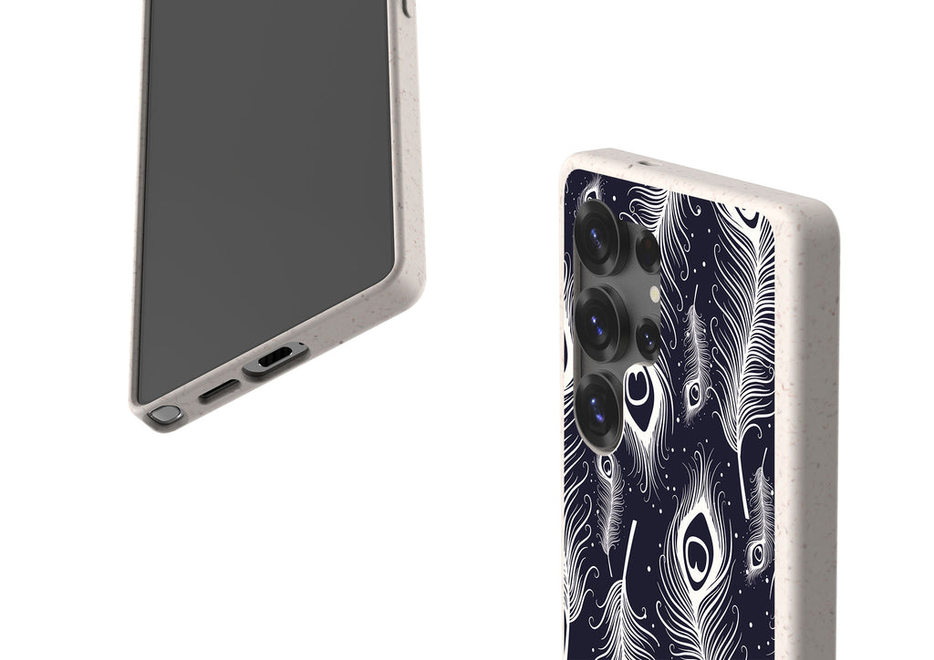 Feathers in Bloom Bio-degradable Case for Samsung Galaxy — Finnaij
