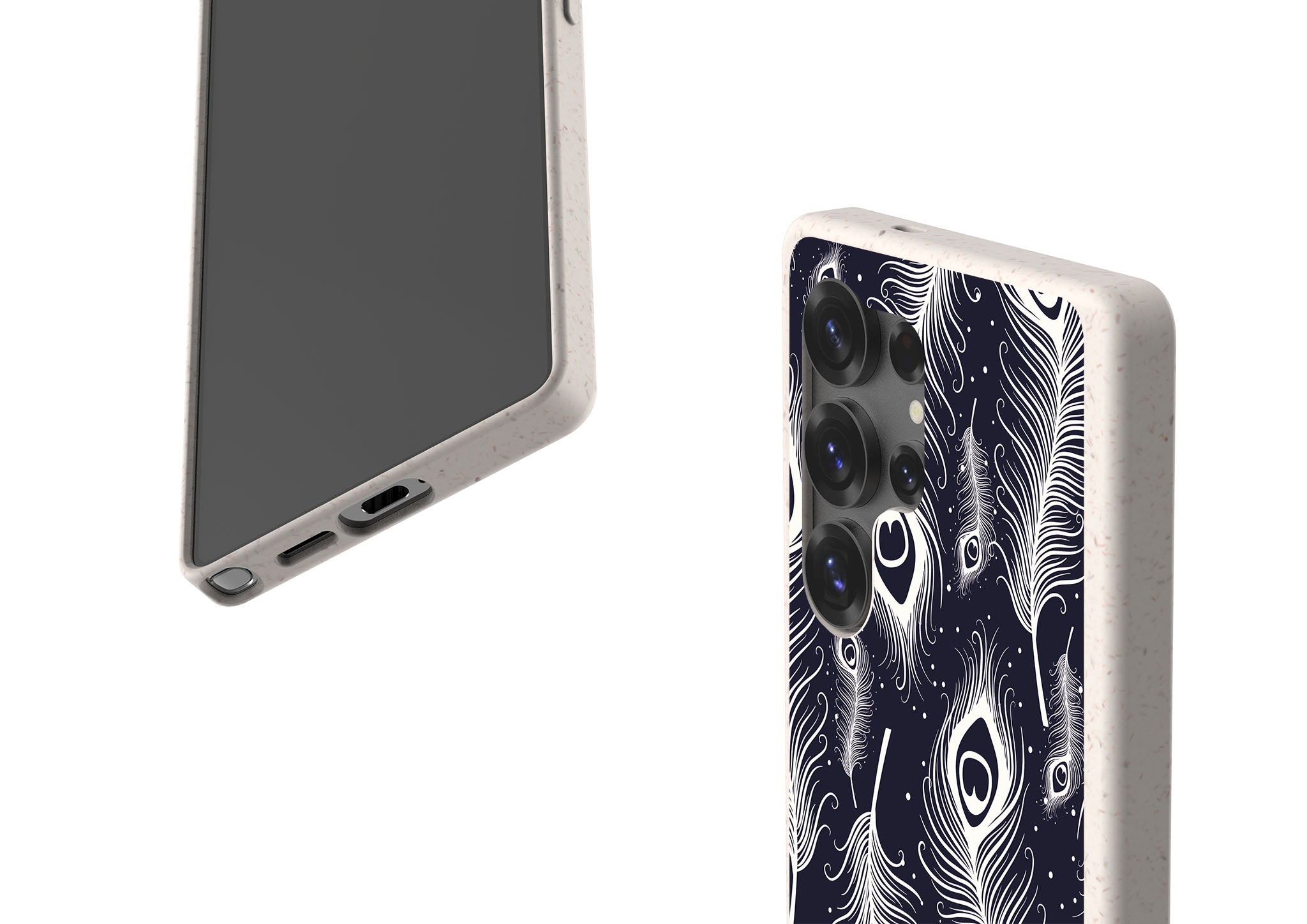 Feathers in Bloom Bio-degradable Case for Samsung Galaxy — Finnaij