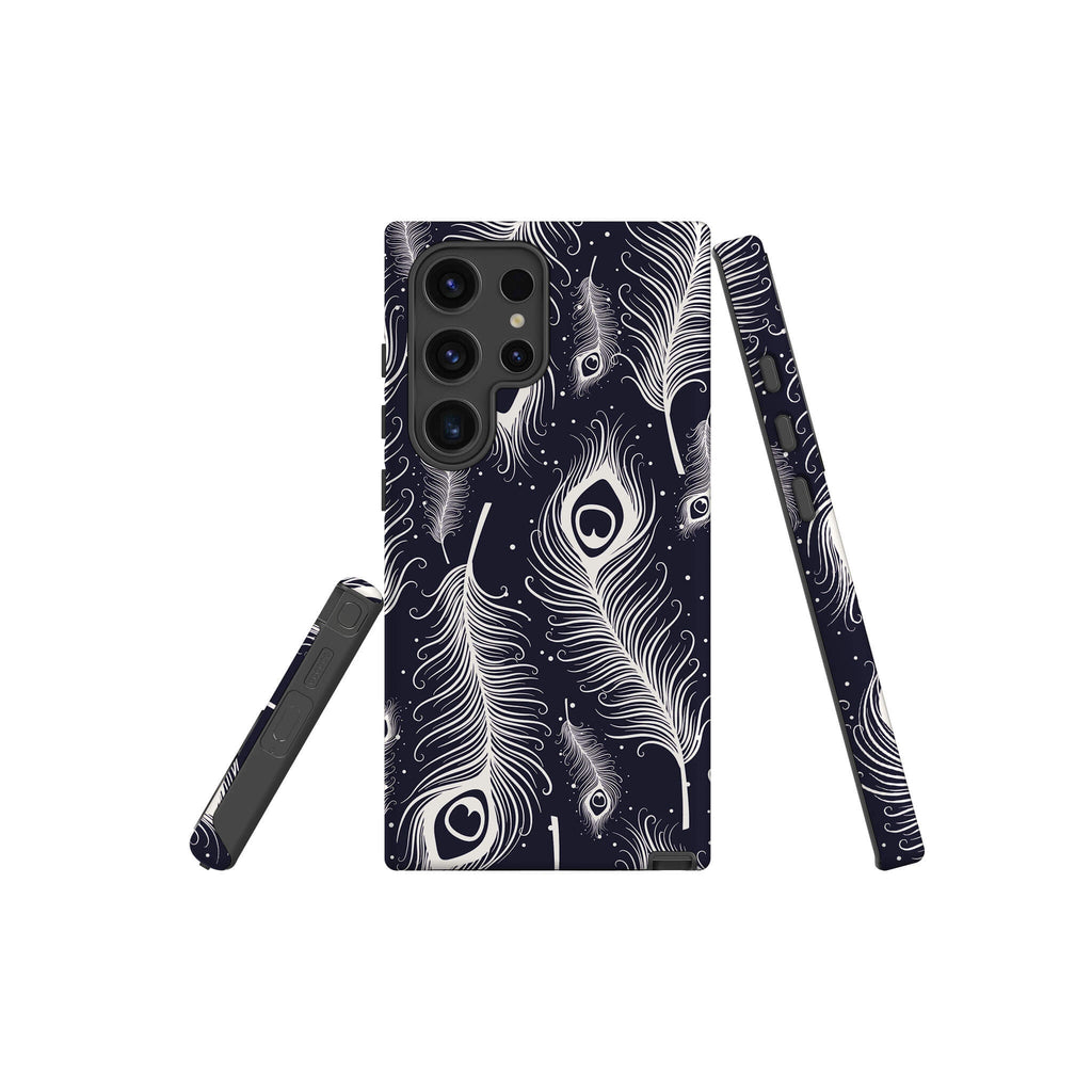 Feathers in Bloom Tough Case for Samsung Galaxy — Finnaij