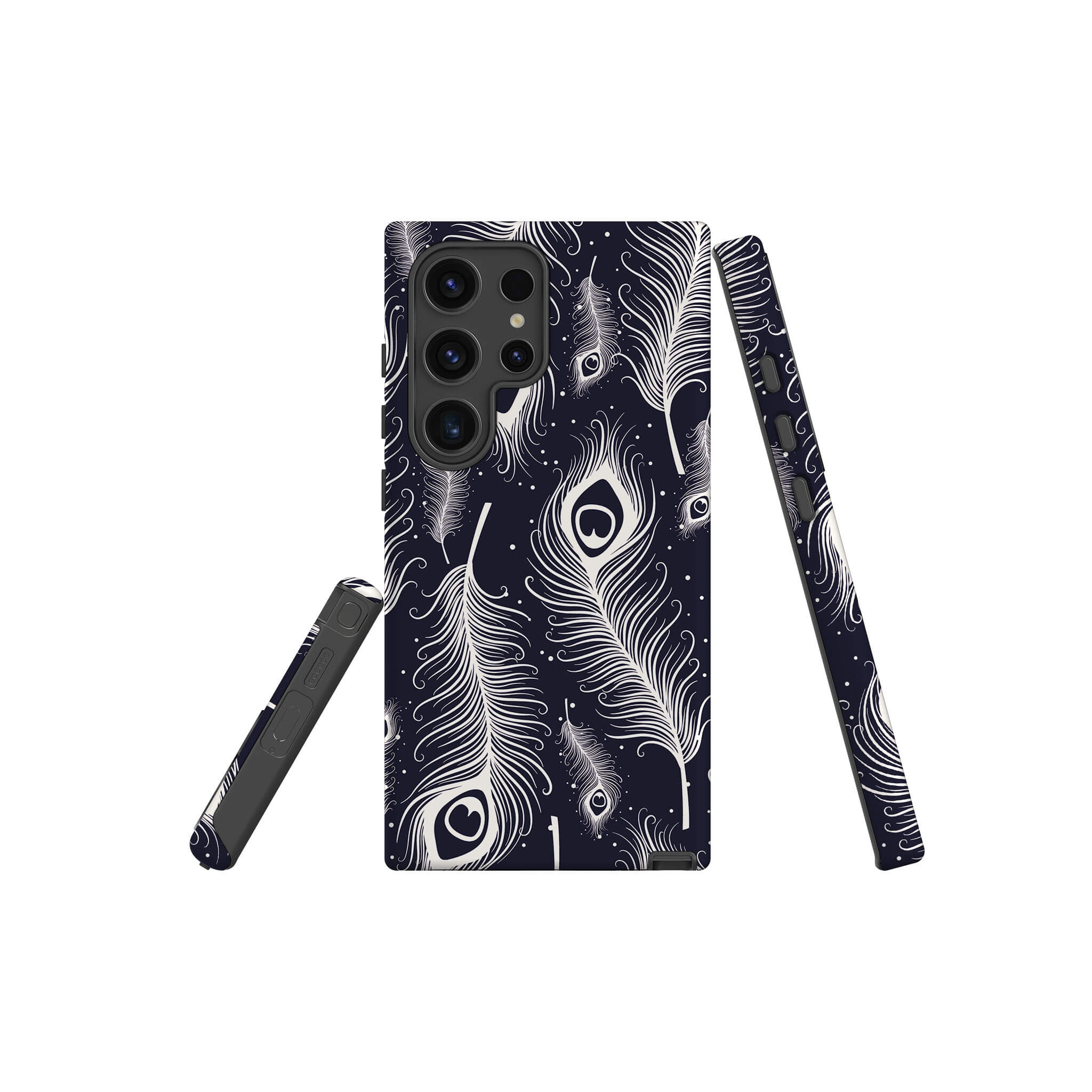 Feathers in Bloom Tough Case for Samsung Galaxy — Finnaij