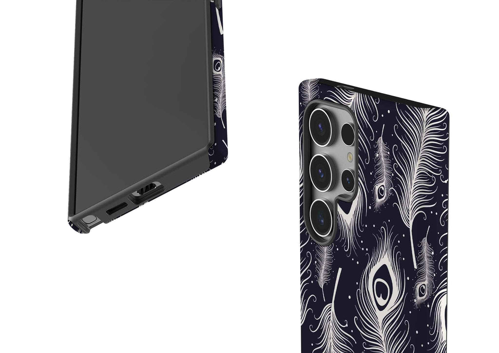 Feathers in Bloom Tough Case for Samsung Galaxy — View 8 — Finnaij
