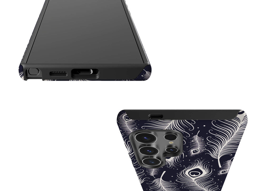 Feathers in Bloom Tough Case for Samsung Galaxy — Finnaij