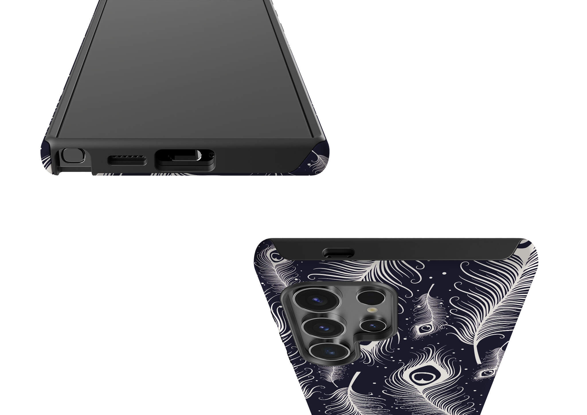 Feathers in Bloom Tough Case for Samsung Galaxy — Finnaij