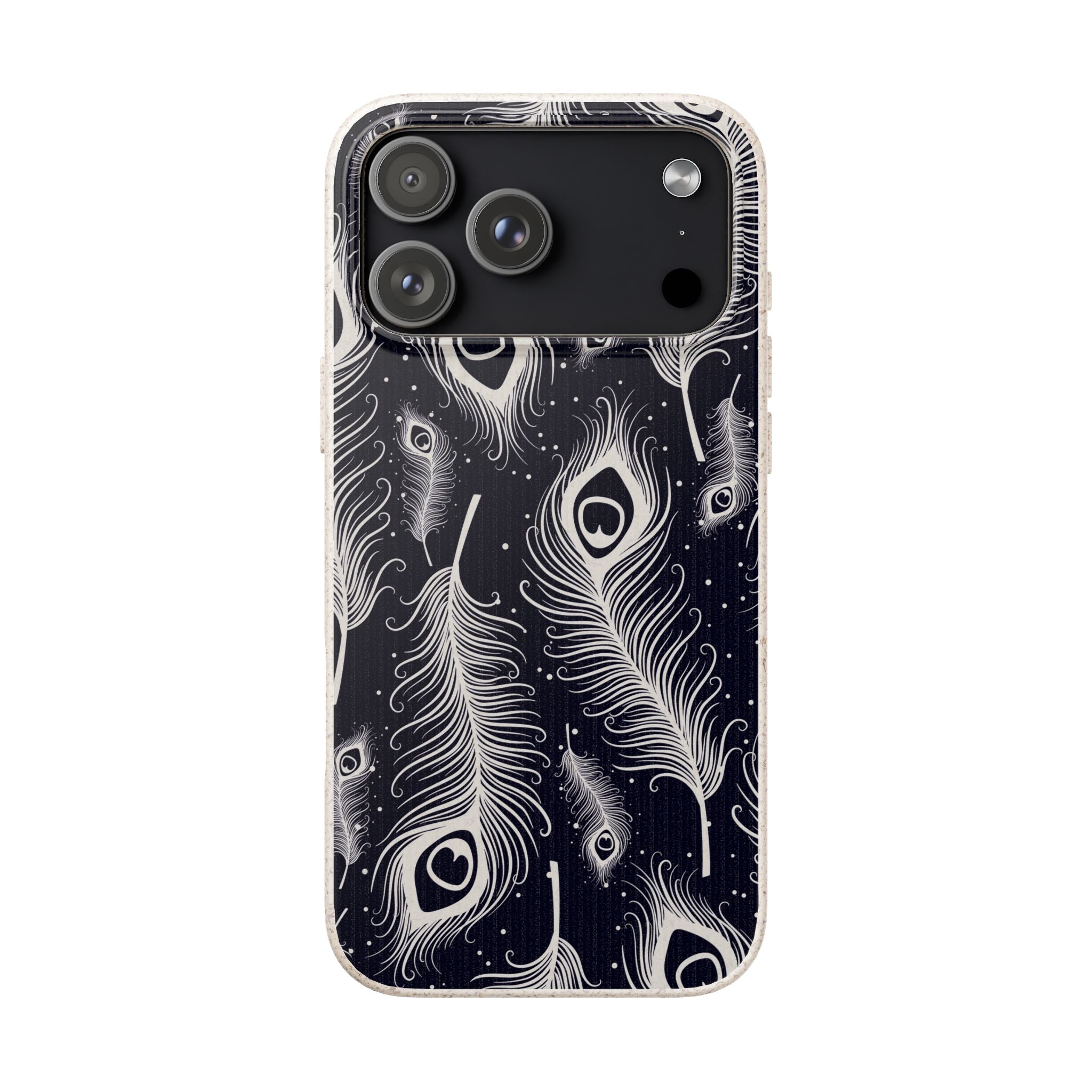 Feathers in Bloom — iPhone Bio-degradable Case — Finnaij
