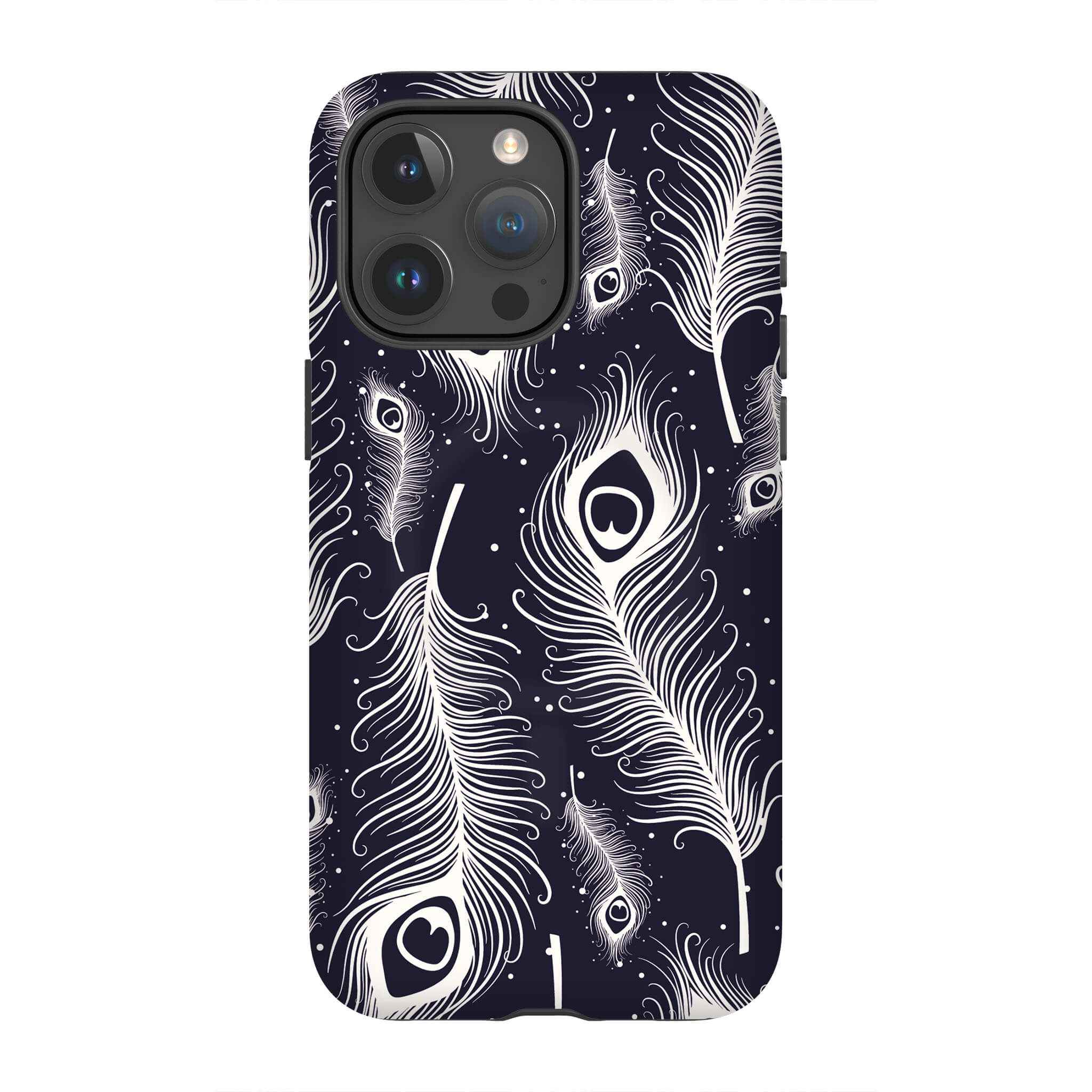Feathers in Bloom — Magsafe Tough Case for iPhone — Finnaij