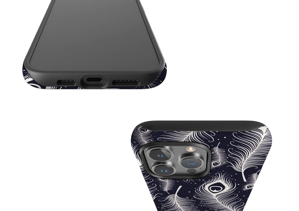 Feathers in Bloom — Magsafe Tough Case for iPhone — Finnaij