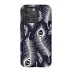 Feathers in Bloom Tough Case for iPhone — View 2 — Finnaij