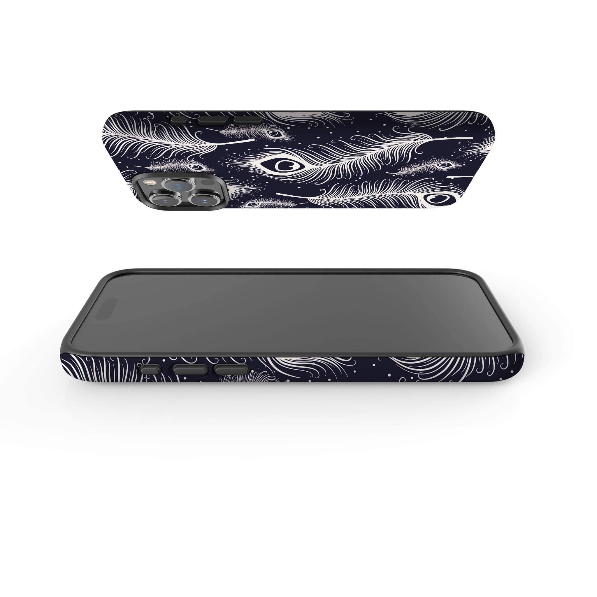 Feathers in Bloom Tough Case for iPhone — Finnaij