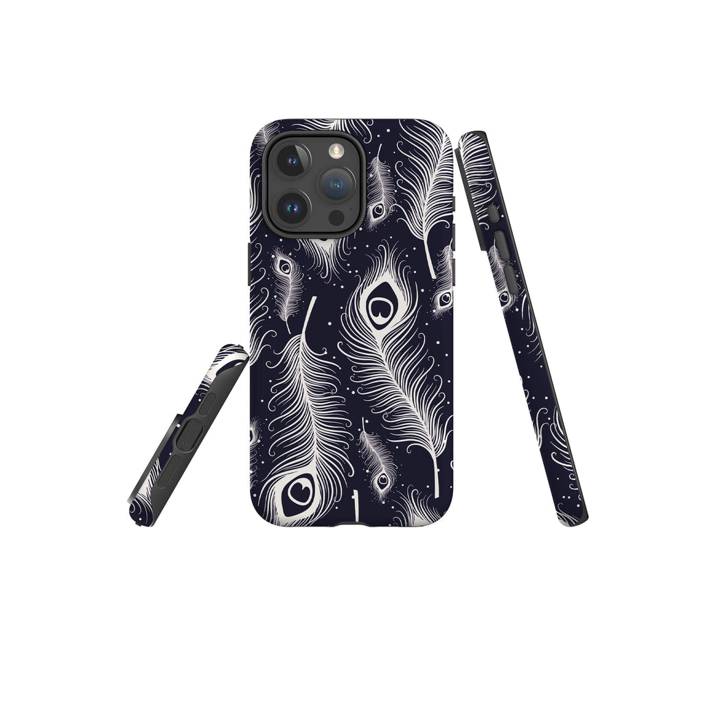 Feathers in Bloom Tough Case for iPhone — Finnaij