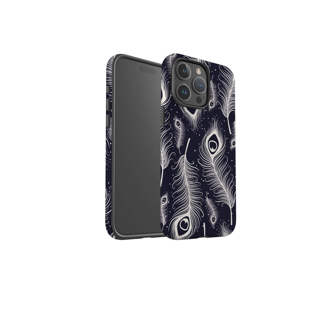 Feathers in Bloom Tough Case for iPhone — Finnaij