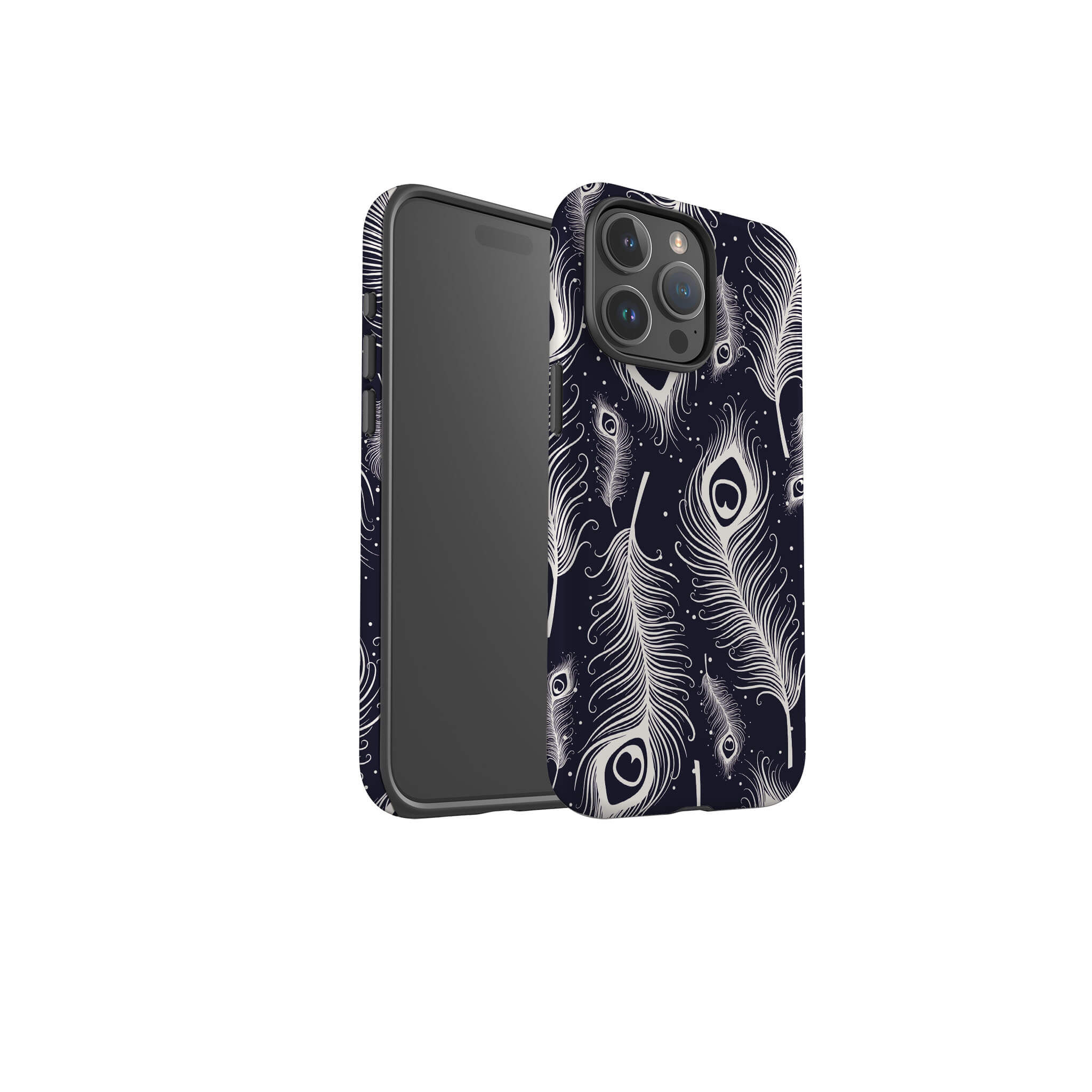Feathers in Bloom Tough Case for iPhone — Finnaij