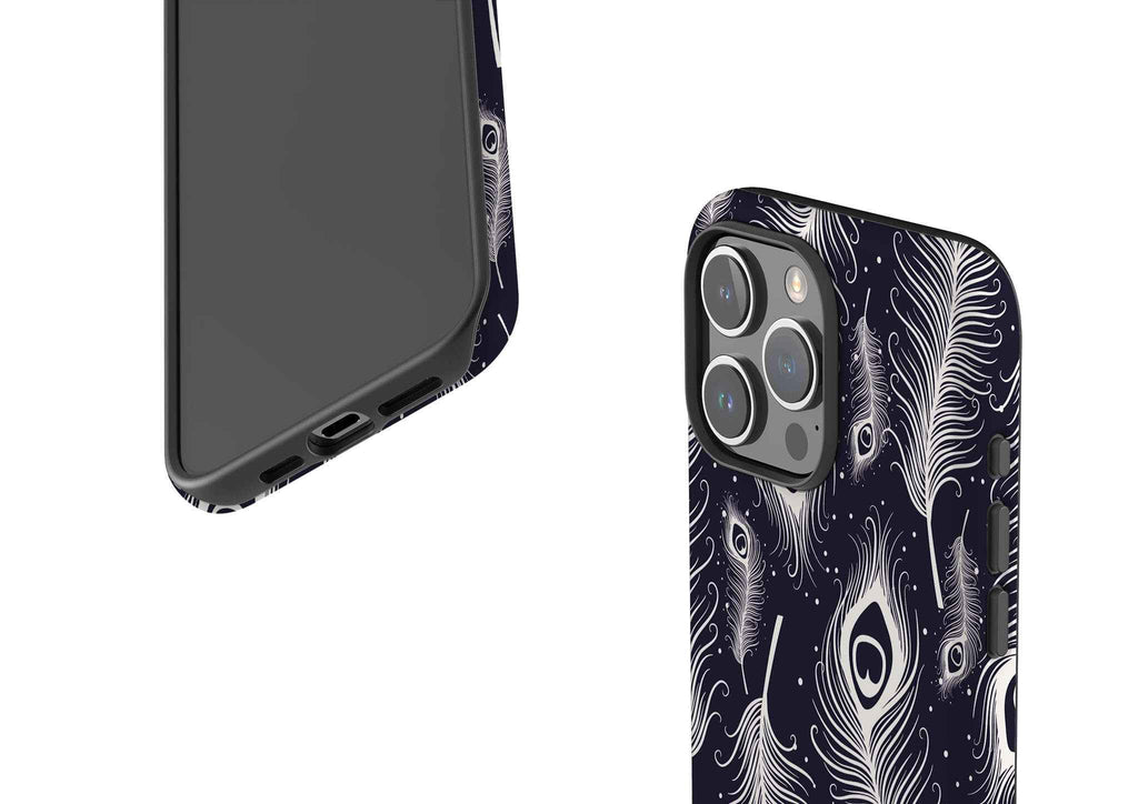 Feathers in Bloom Tough Case for iPhone — View 7 — Finnaij