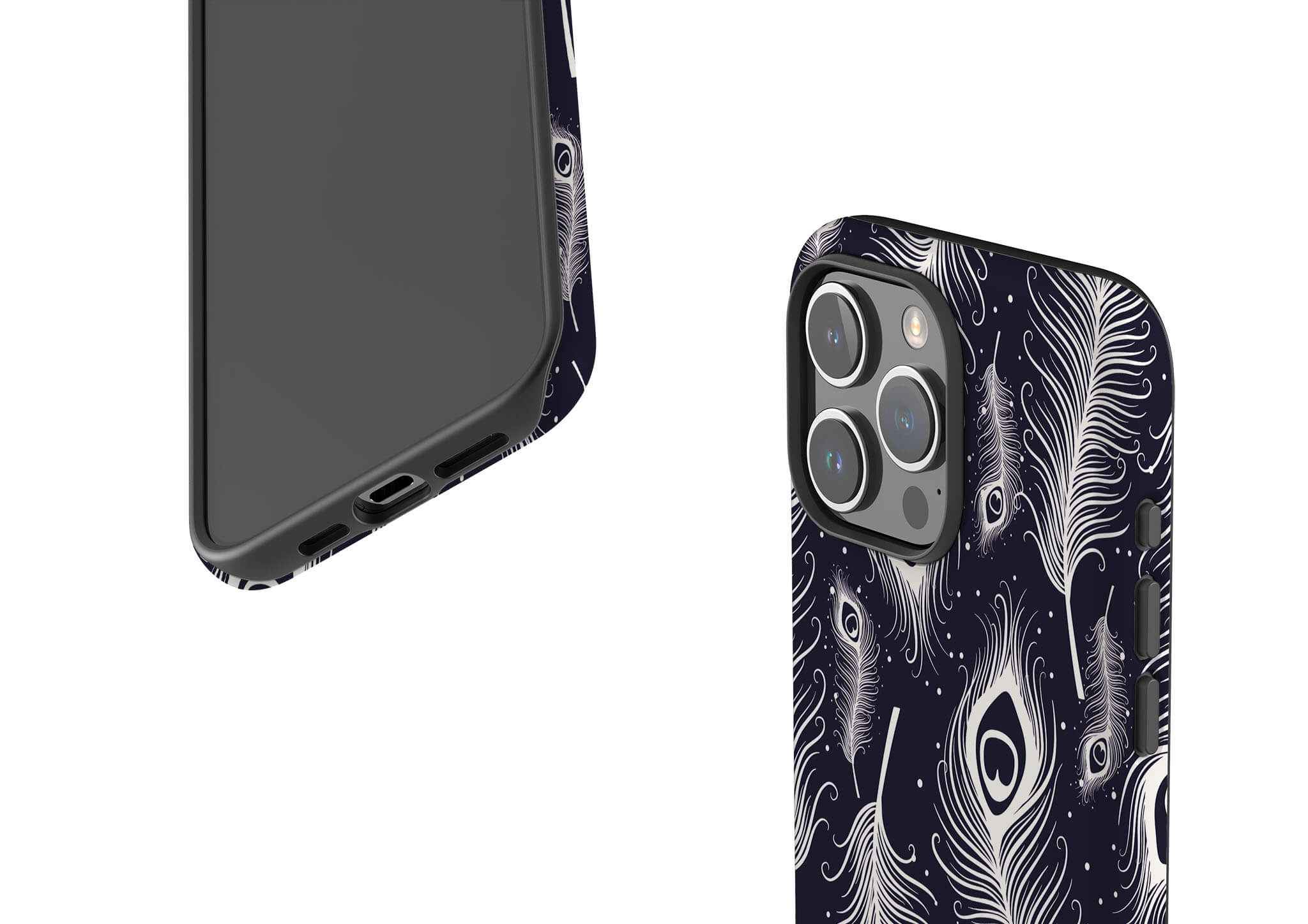Feathers in Bloom Tough Case for iPhone — View 7 — Finnaij