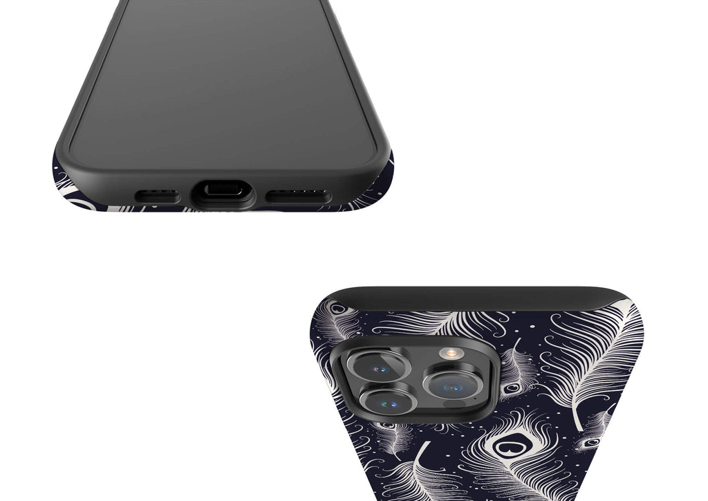 Feathers in Bloom Tough Case for iPhone — Finnaij