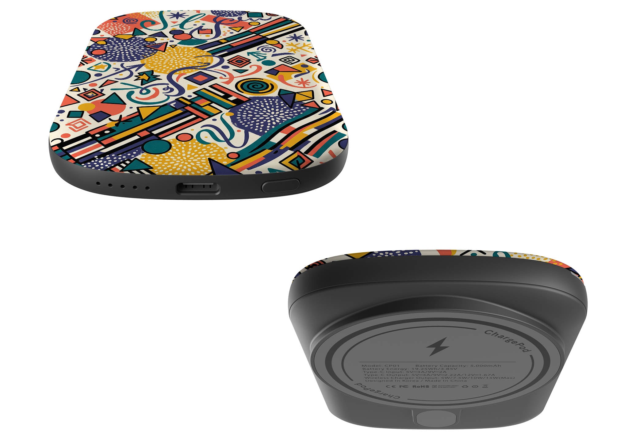 Festival Confetti (Daylight) by Ada Okoye — MagSafe CHARGEPOD — Finnaij