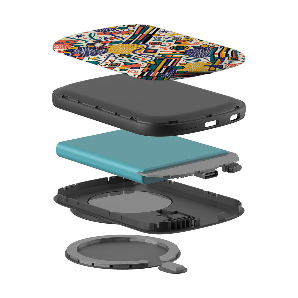Festival Confetti (Daylight) by Ada Okoye — MagSafe CHARGEPOD — Finnaij