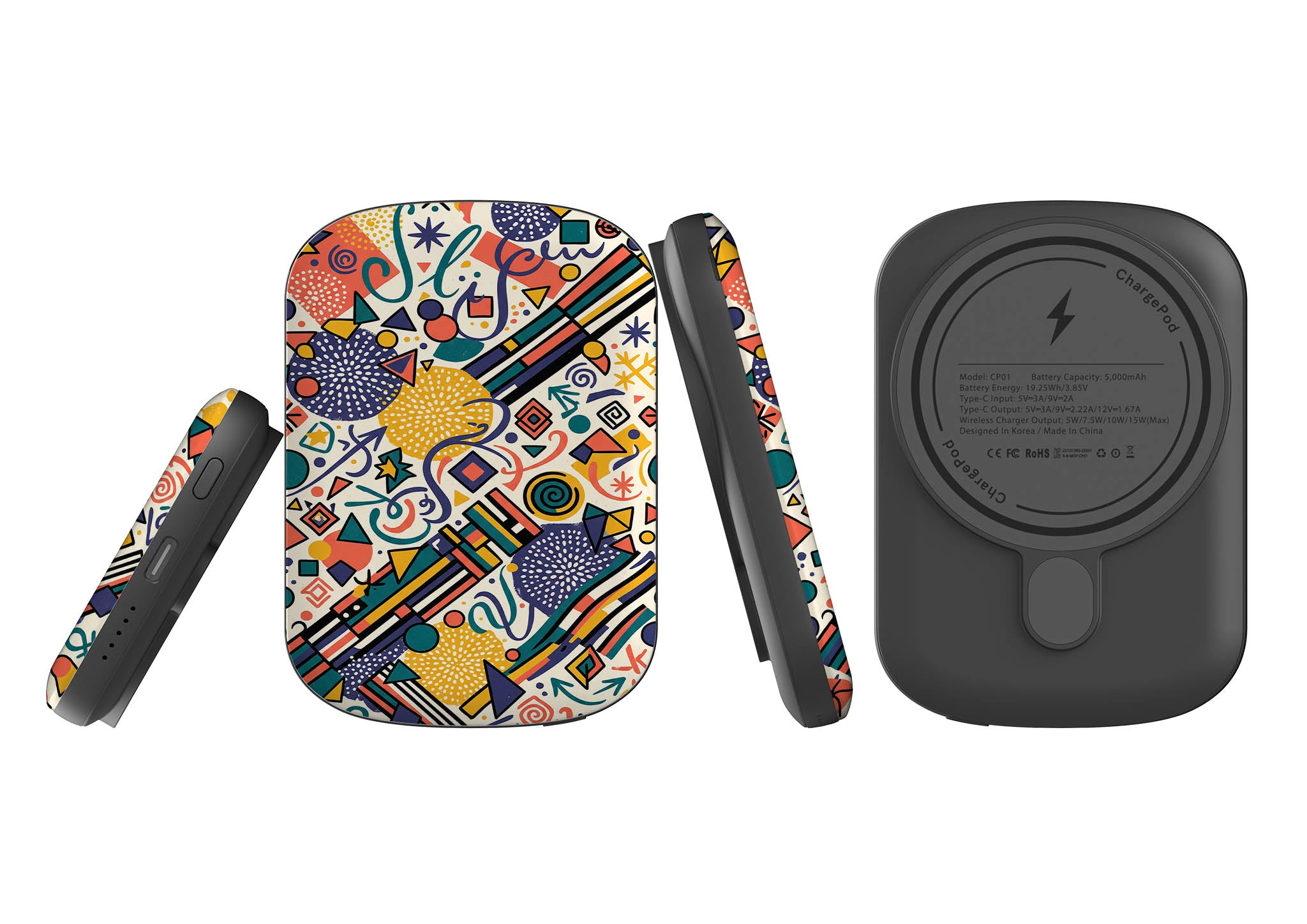Festival Confetti (Daylight) by Ada Okoye — MagSafe CHARGEPOD — Finnaij