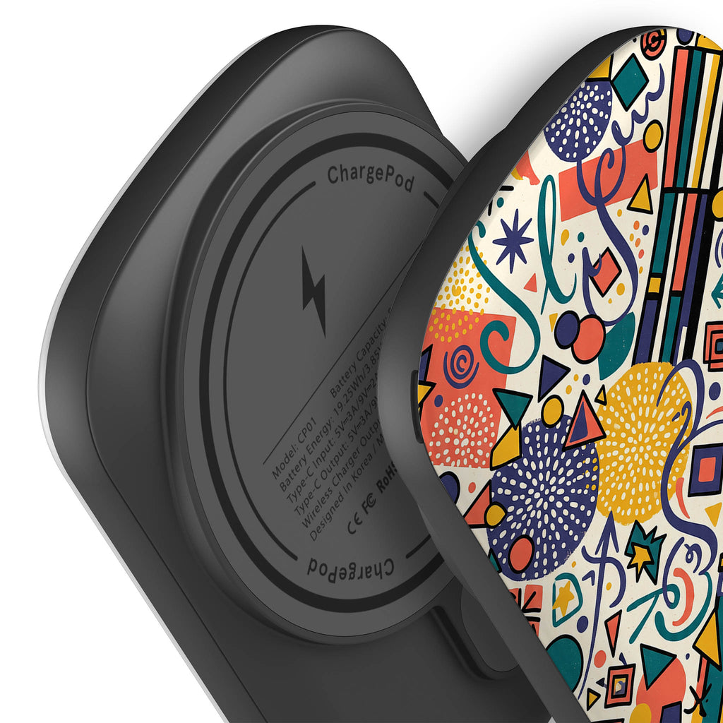Festival Confetti (Daylight) by Ada Okoye — MagSafe CHARGEPOD — Finnaij