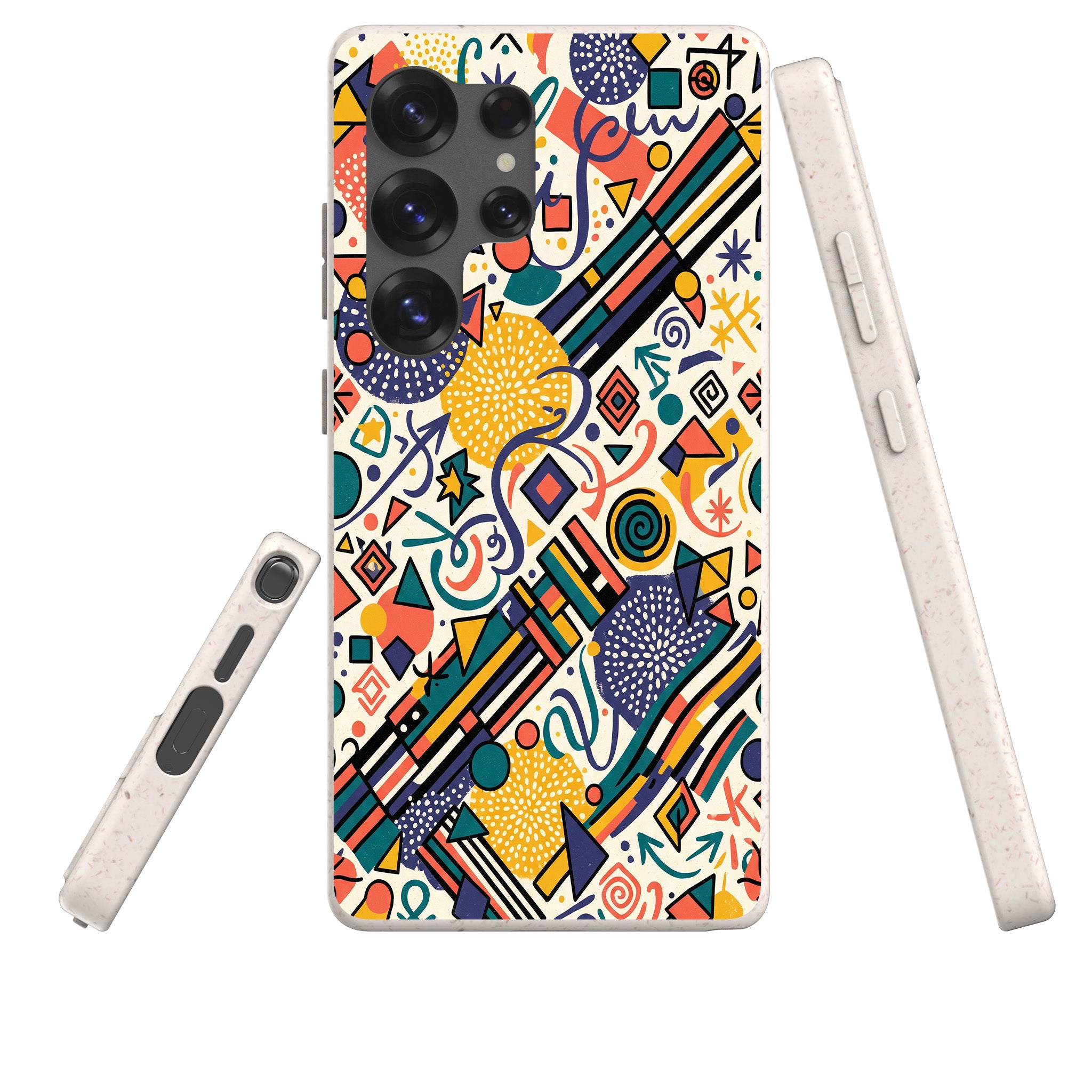 Festival Confetti (Daylight) by Ada Okoye Bio-degradable Case for Samsung Galaxy — Finnaij
