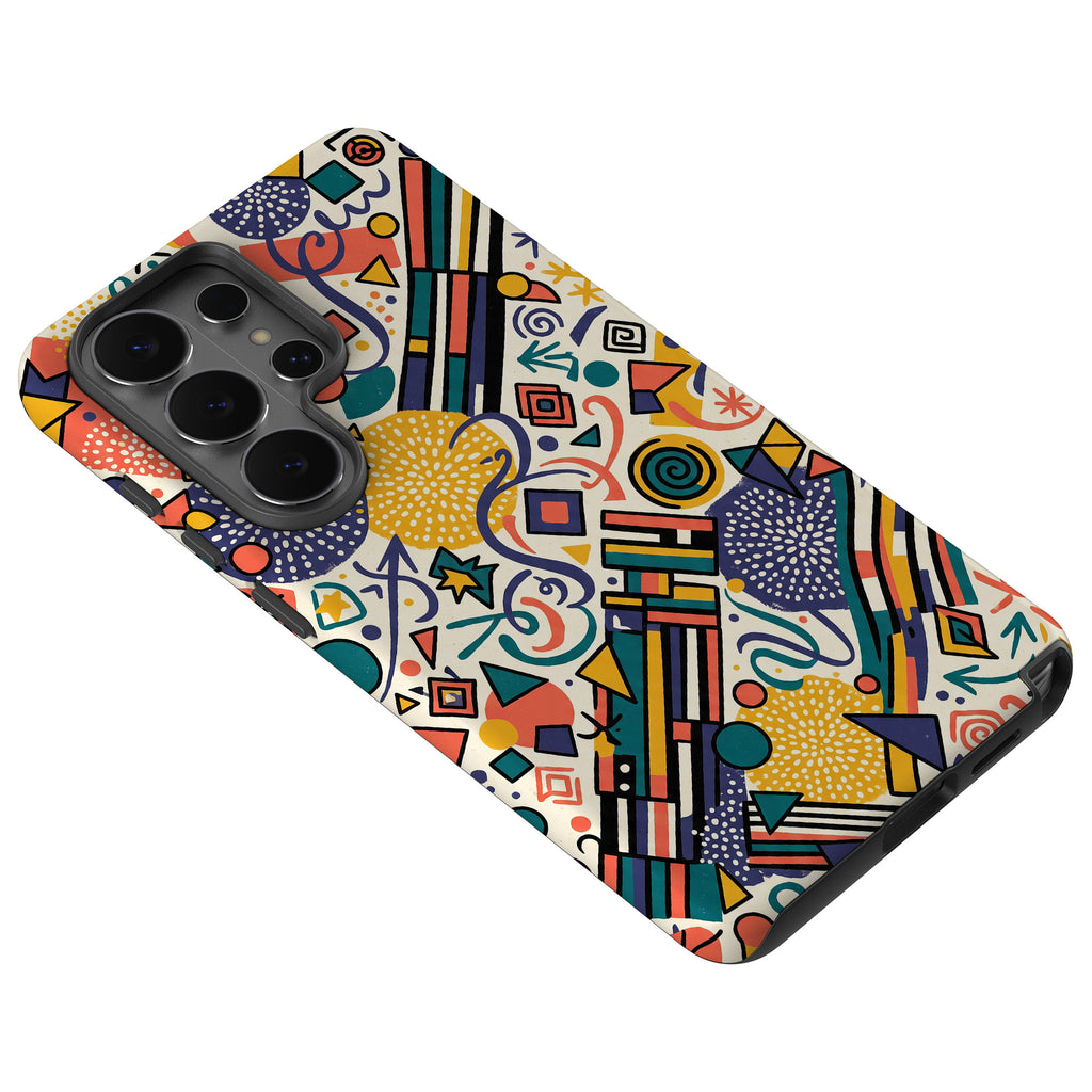 Festival Confetti (Daylight) by Ada Okoye Tough Case for Samsung Galaxy — Finnaij
