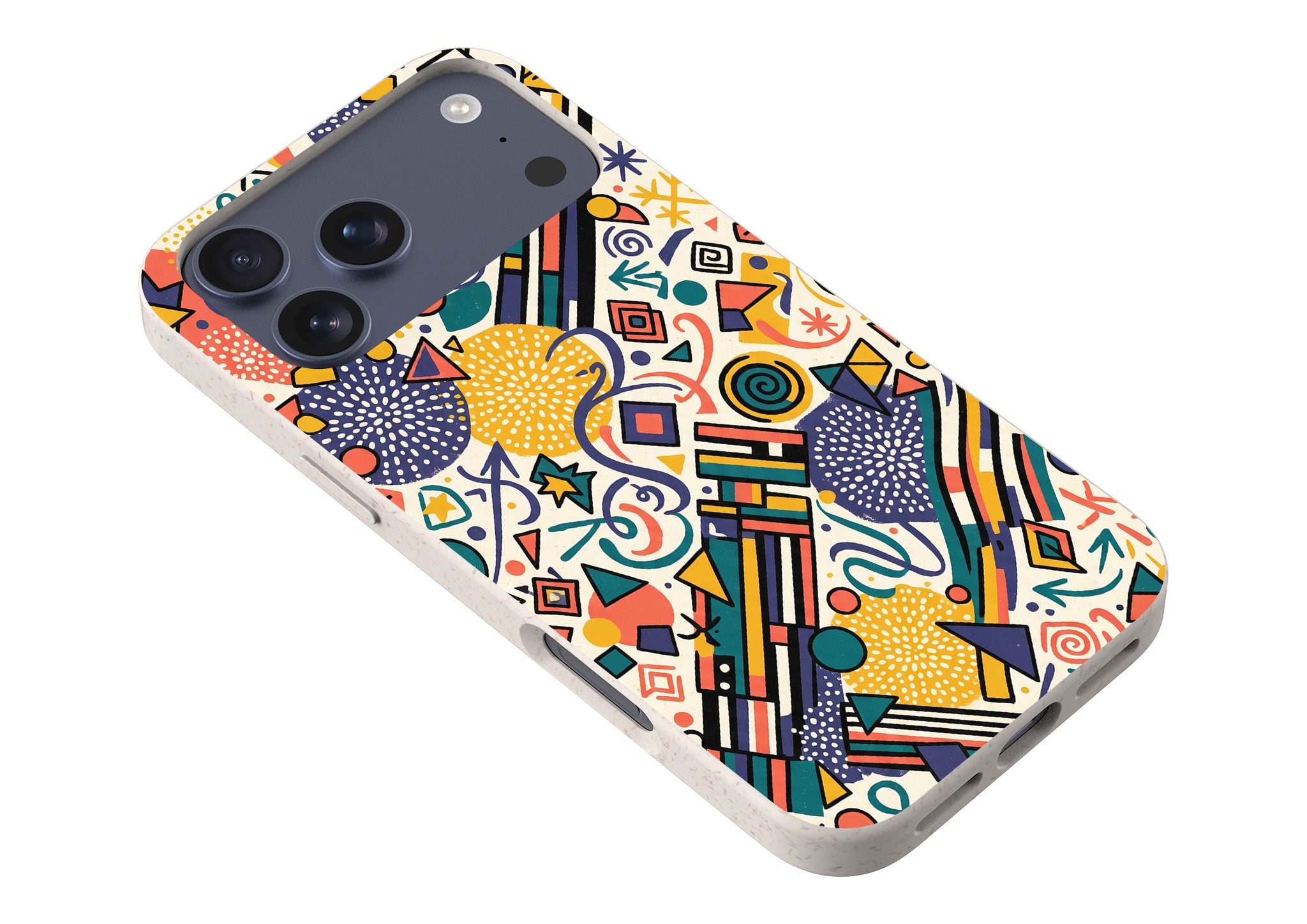 Festival Confetti (Daylight) by Ada Okoye — iPhone Bio-degradable Case — Finnaij