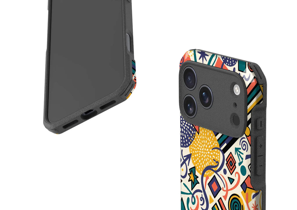 Festival Confetti (Daylight) by Ada Okoye — Impact Armour MagSafe Case for iPhone — Finnaij