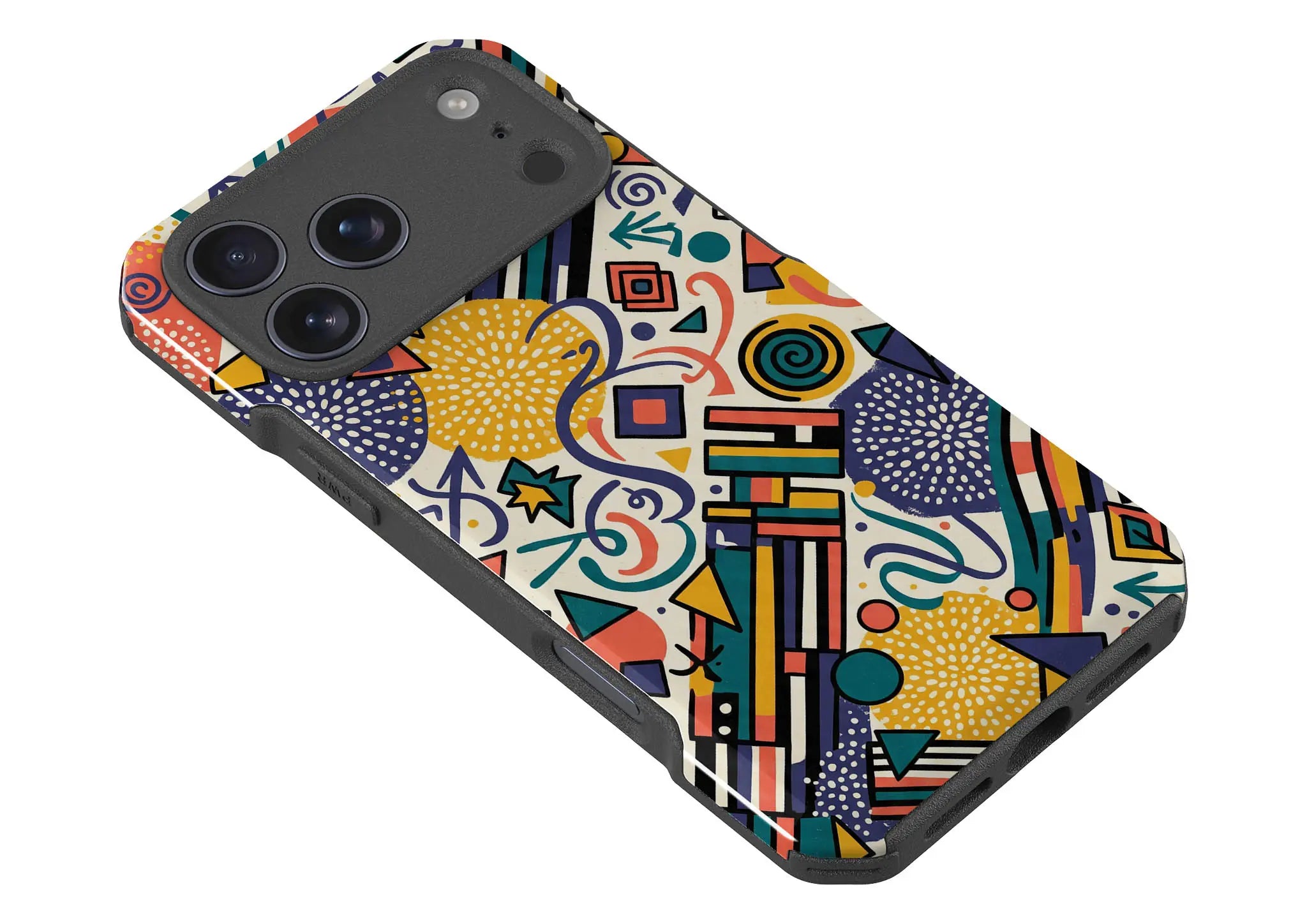 Festival Confetti (Daylight) by Ada Okoye — Impact Armour MagSafe Case for iPhone — Finnaij