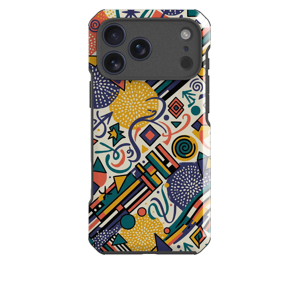Festival Confetti (Daylight) by Ada Okoye — Impact Armour MagSafe Case for iPhone — Finnaij